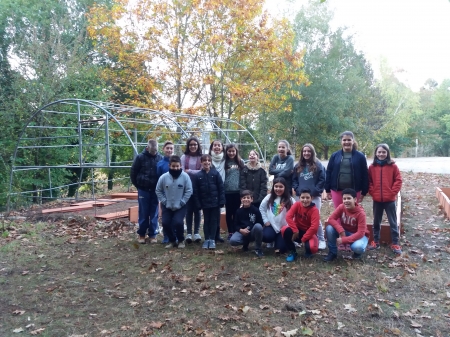 ¡Listos para plantar en el CEP de Caldelas!