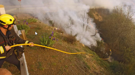 Los alumnos de Voz Natura se suman a la lucha contra el fuego