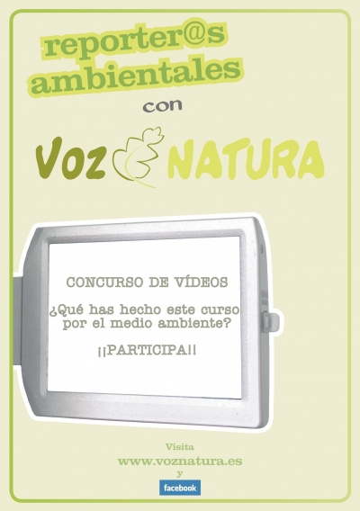 ¡¡Participa en el II Concurso de Vídeos de Voz Natura!!