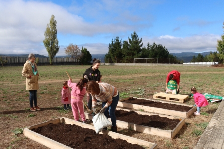 Ampliando la huerta