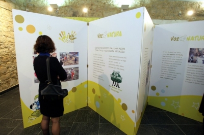 La exposición itinerante de Voz Natura se puede visitar en el Ceida de Oleiros (A Coruña)