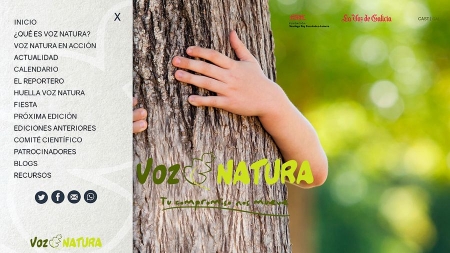 Voz Natura da un salto de nivel con una nueva web llena de contenidos