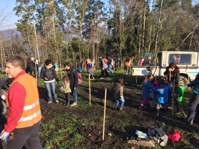 El colegio San Salvador de Teis, premio Galicia de Voz Natura