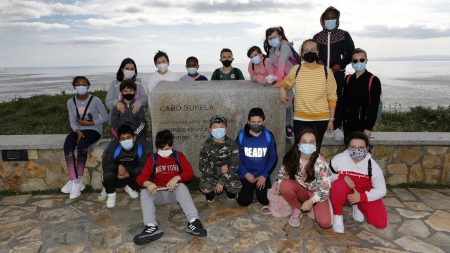 Escolares de Burela y Viveiro, en ruta para conocer y proteger la naturaleza